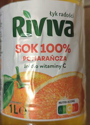 Sok 100% pomarańcza